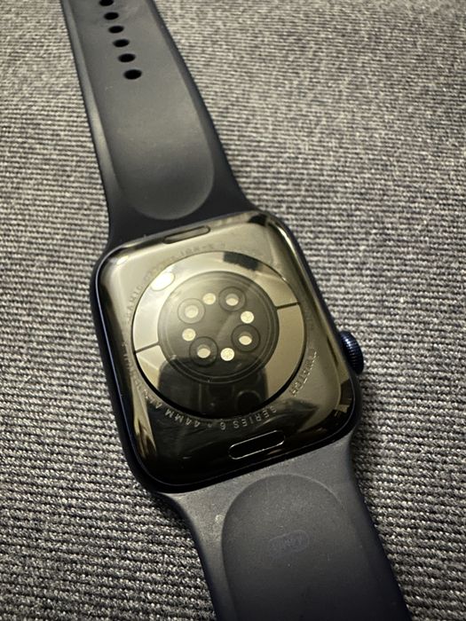 Apple watch 6 серия 44 мм синие