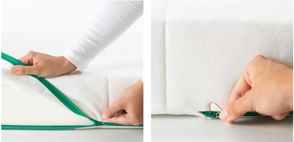 2* Patut Extensibil Ikea SLÄKT - 130/165/200cm