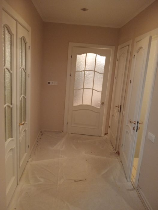 Реставрация двери лестница