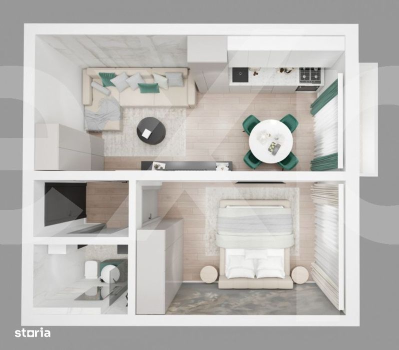 Apartament 2 camere Pitesti | Zona Stadion