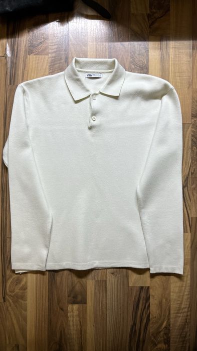 Bluza tip polo pulovar pullover Zara Man S