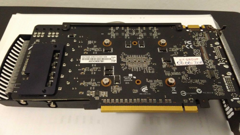Placa video ASUS GeForce GTX 460, de colectie