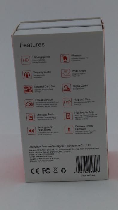 Безжична IP Камера Foscam C1 Lite, Германи