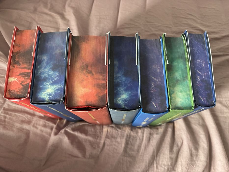 Harry Potter sprayed edges