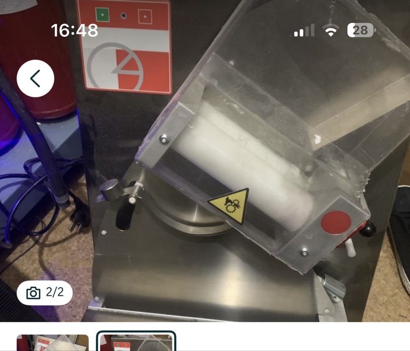 Тестораскатывающая машина