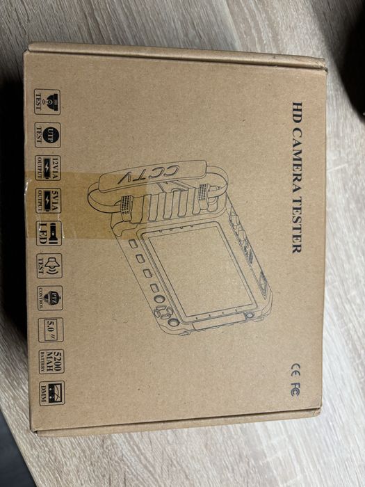 Tester CCTV Profesional HD – Monitor LCD 5 inch, TVI/AHD/CVI/CVBS