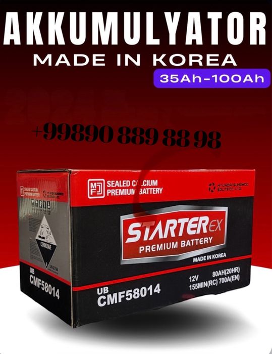 Akumlyator Malibu Tahoe Eqinox Onix Akkumulyator | 70Ah 75Ah AGM