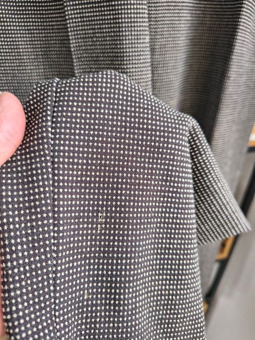 Costum femei cu pantaloni din lână