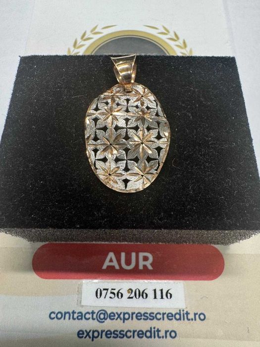 Medalion din aur 18k (68622.1/ 10 Pacurari 1) Garantie 2 ani!