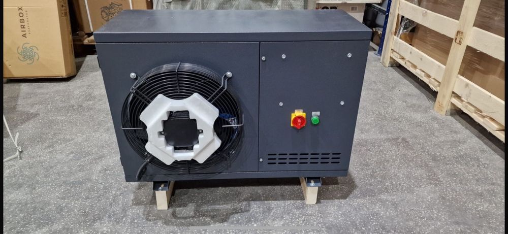 Agregat carcasat silentios refrigerare congelare echipat presostat dual presosta inalte filtru vizor rezervor contactor sigurante instalatie electrica