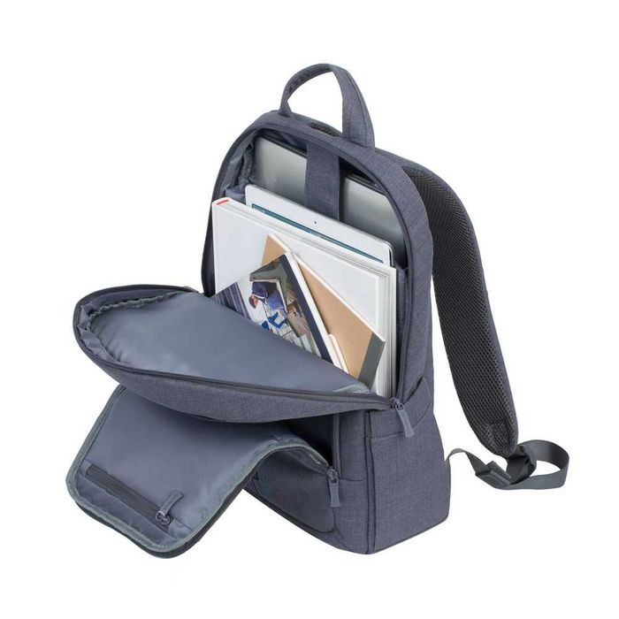 ^ Рассрочка на сумку RIVACASE 7560 Laptop Canvas Backpack 15.6" grey