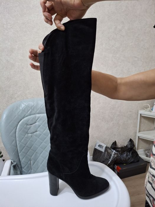 Сапоги ботфорты новые