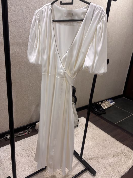 Вечерние белое платье