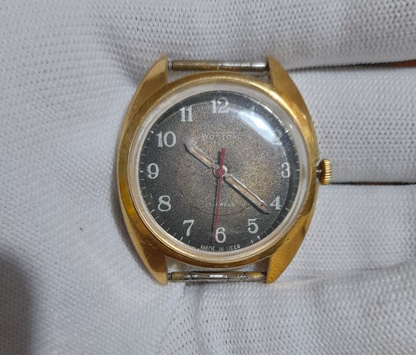 Советские позолоченные часы
