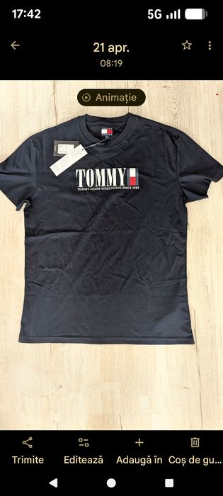 Tricou nou Tommy Jeans mărimea S