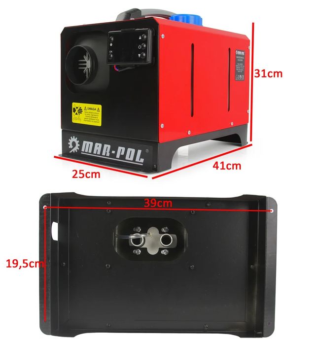 Încălzitor cu ulei sau motorină tip Sirocou Webasto 8 kW – XM80950