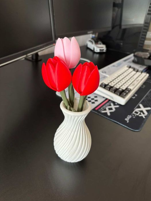 Ваза 3d принтер + лалета