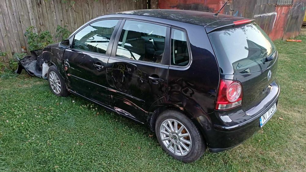VW Polo 9N 1.4 benzină 2006 avariat - motor intact/funcțional