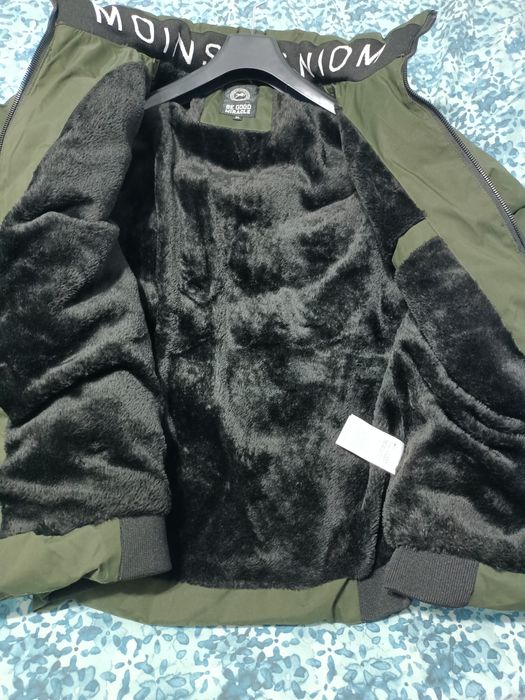 Geaca bărbați îmblănită