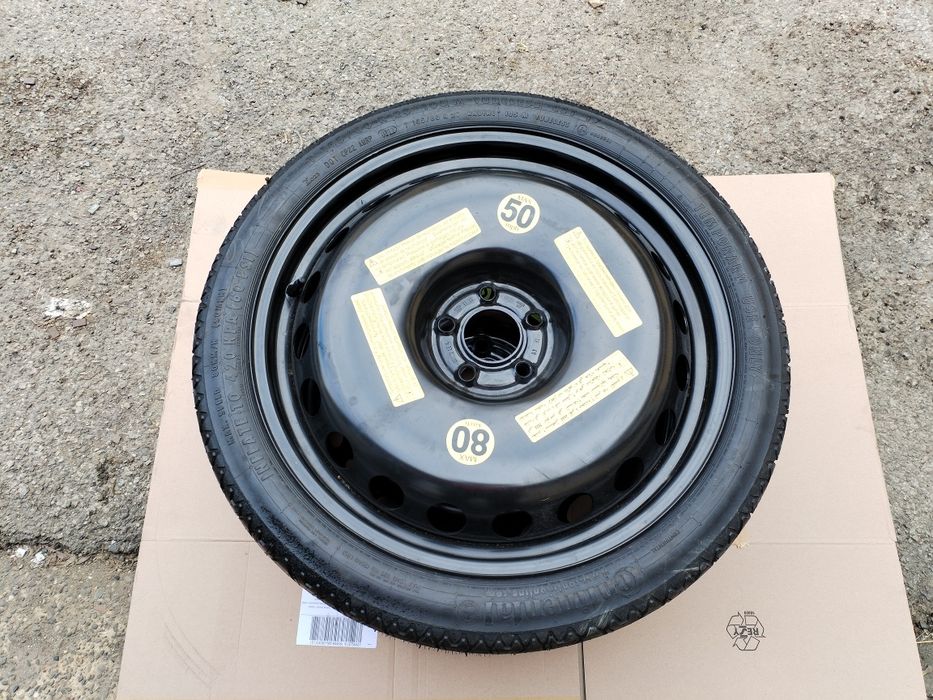 Roată Rezervă Slim Subțire 5x112 R20 Audi A6 C7 Audi A7 145 60 R20