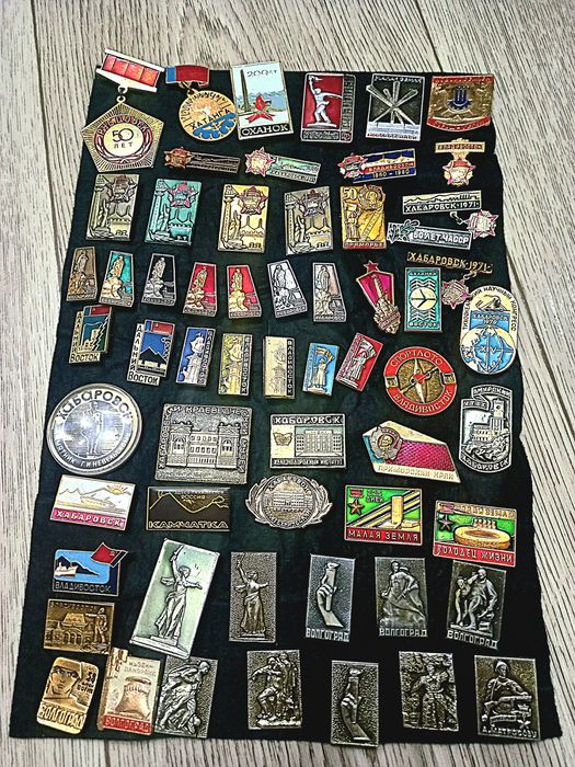 Значки в ассортименте