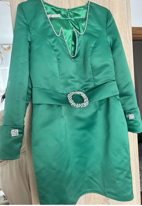 Rochie verde smarald