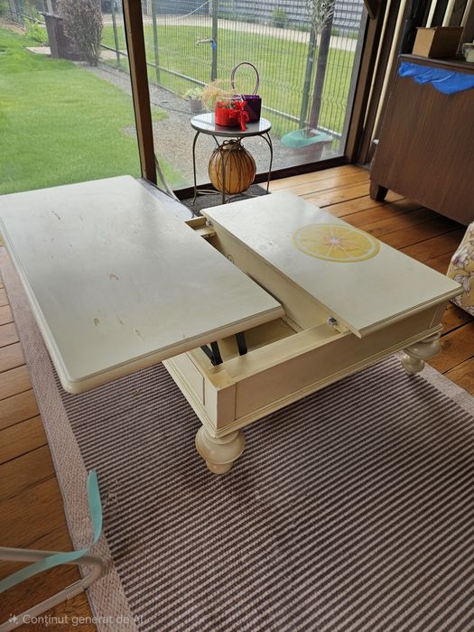 Masa lemn masiv deosebita