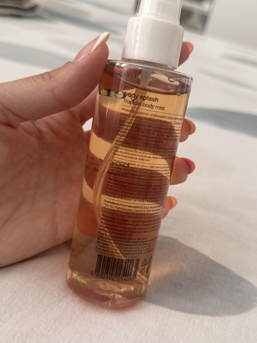 Нова козметика Yenges Body Splash Tropical and Rice and shine Toner