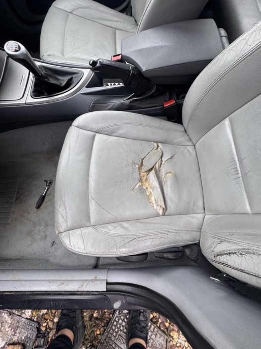 Кожен салон с забележка за BMW E87