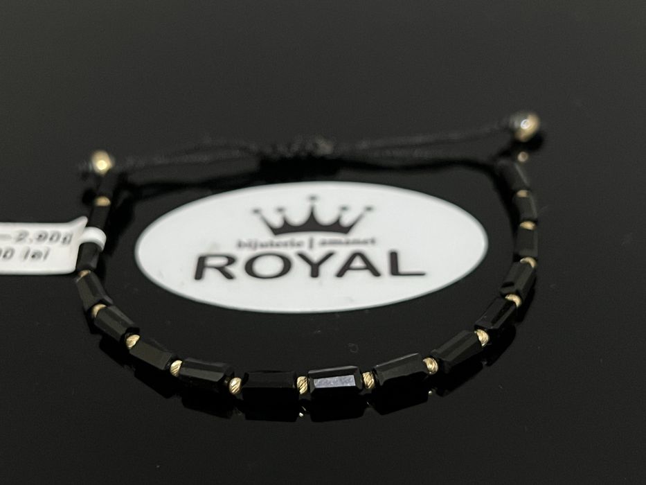 Bijuteria Royal CB : Bratara cu snur aur 14k 2,90gr