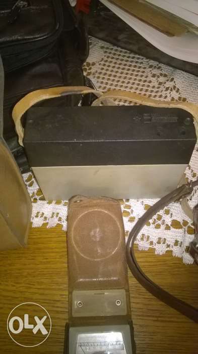 Aparat foto Smena, toc original, blitz, ap. luminozitate, aparat mărit