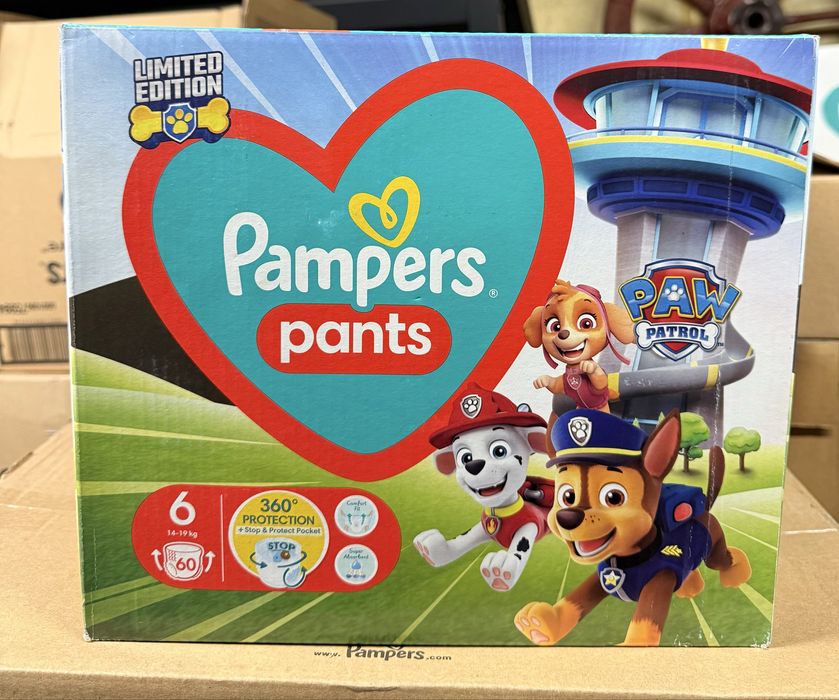 Pampers pants 6    60 buc