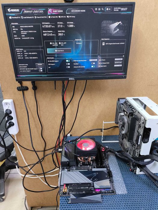 Gigabyte X870E Aorus Master материнская плата.