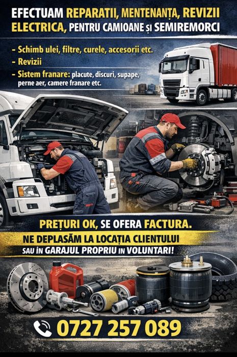Reparatii Camioane