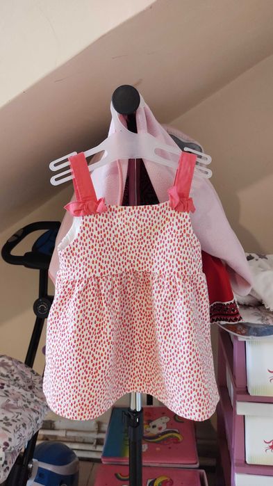 Lot rochițe bebe mar 74 6-9 luni
