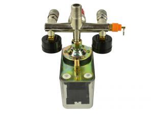 Пресостат за компресори 400V трифазен с манометри