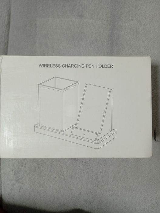 Stație de încărcare inductivă KINGFOM cu suport pentru pix pentru iPho