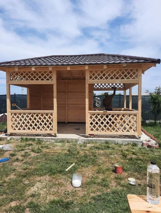 Foișoare magazie din lemn