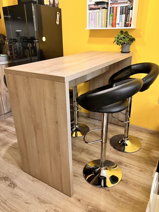 Бар маса с размери д/в/ш - 140/105/60