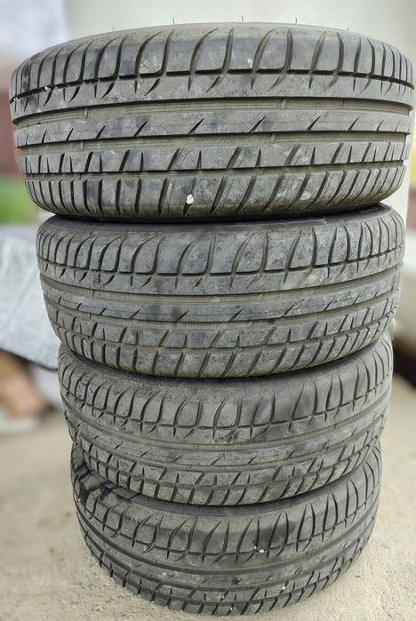 Set jante R16 5x112 cu anvelope vara 205/55/R16