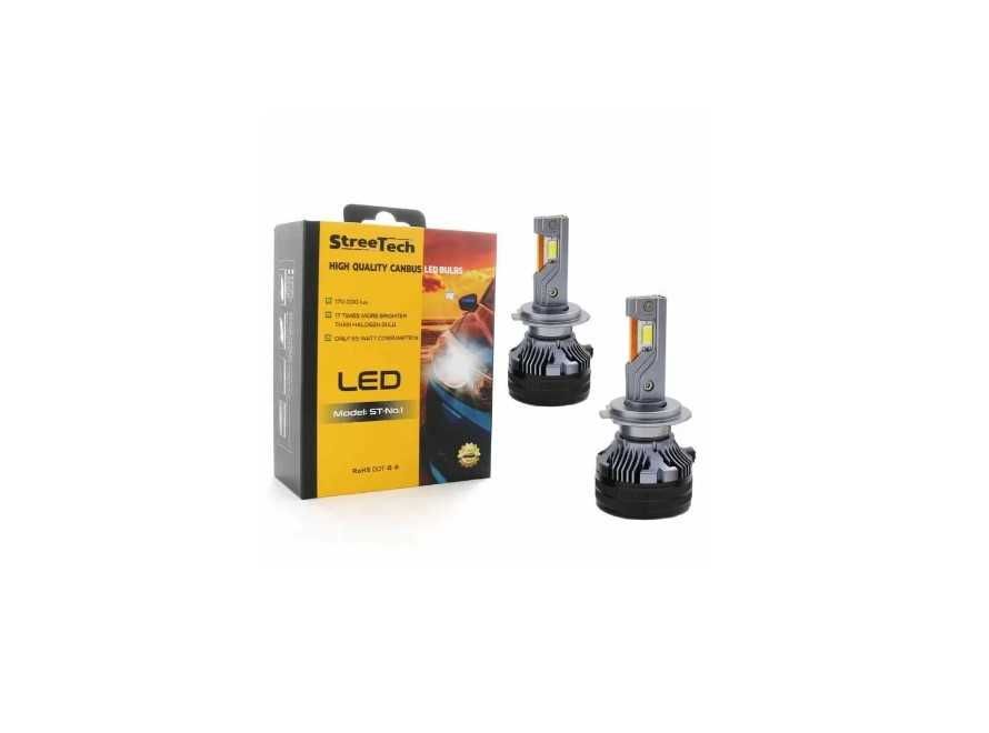 Лед крушки STN1 StreetTech H1/H4/H7/D1S/D2R 65W -1700% Повече светлина