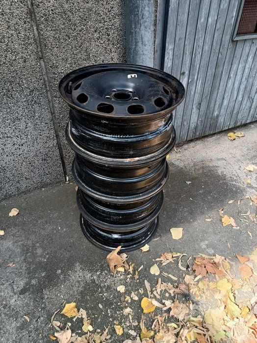 4бр. джанти 15 цола 5x100 за Skoda, VW, Audi, Seat, VAG