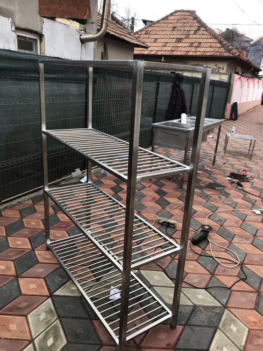 Rafturi inox alimentar