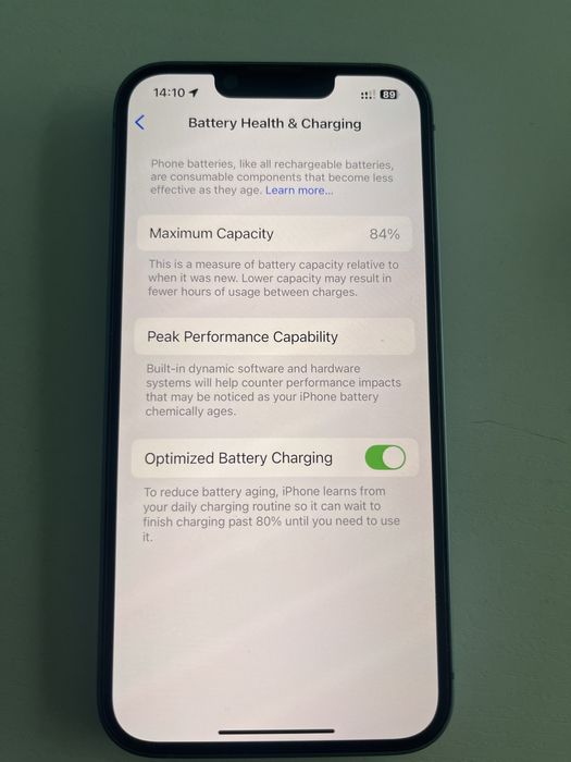 IPhone 14 Light Blue