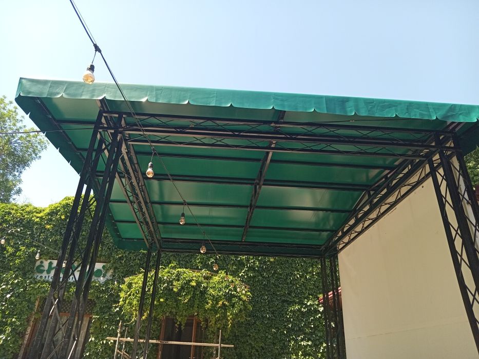 Банер тент баннер установка киламиз соя сетка тортамиз бассейн йопамиз