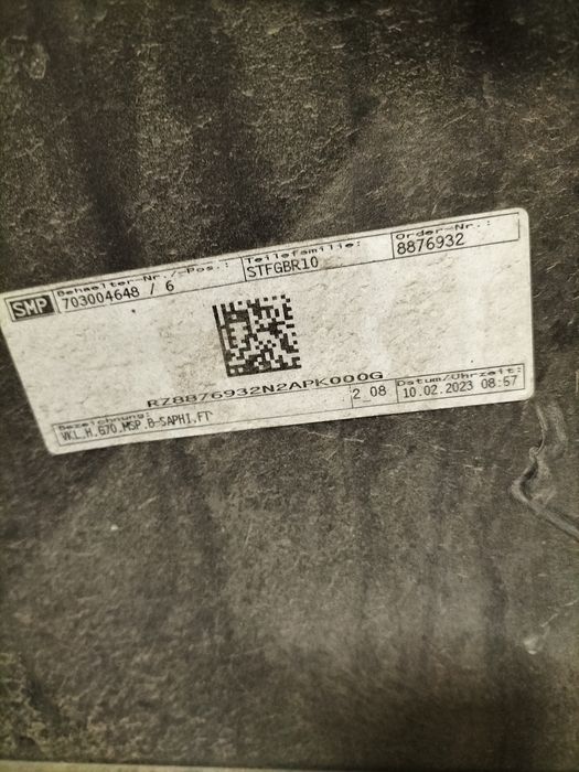 Задна M  броня BMW 7 series G70 / БМВ 7 серия  М пакет 2023г.