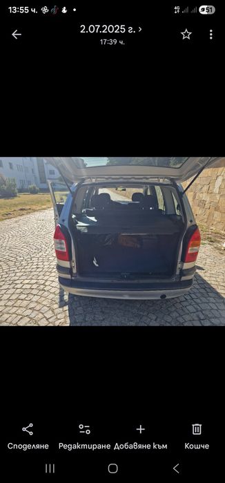 Oplel Zafira 1. 6 2000 г.