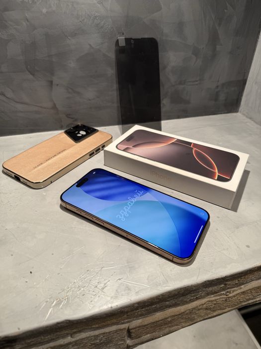 КАТО НОВ Iphone 16 Pro Max Desert Titanium