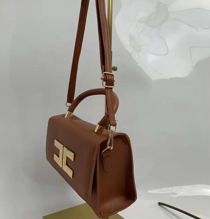 Чанта Elisabetta franchi кафява