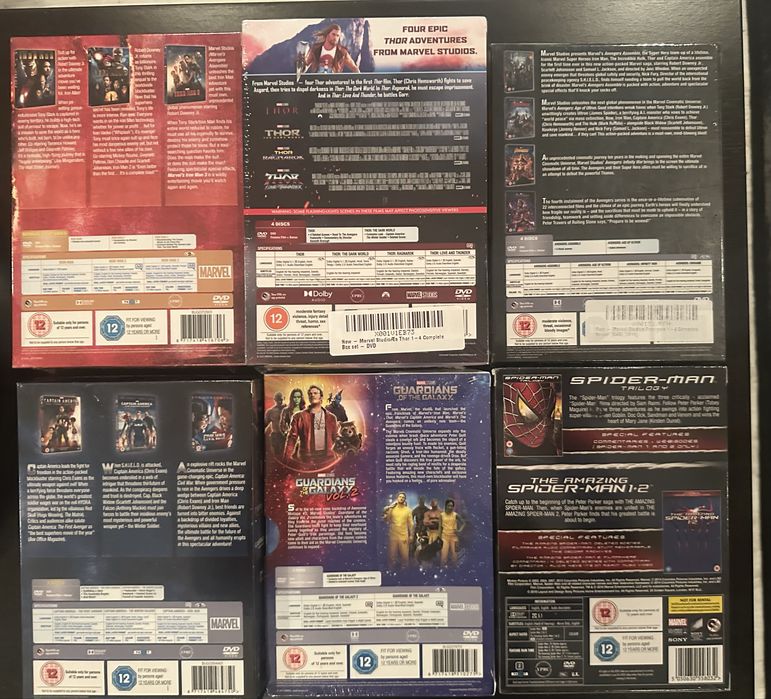 FILME COLECTIE MARVEL  ( Originale si Sigilate )